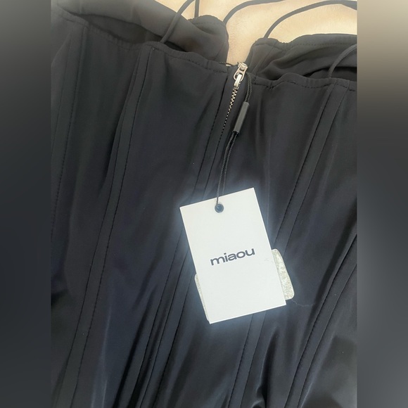 Miaou Black Aphex Corset Tank S *BNWT* - Picture 3 of 6